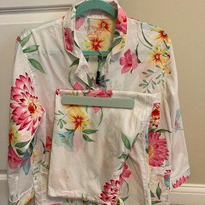 Tropical print Victoria Secret 2 piece pajama set